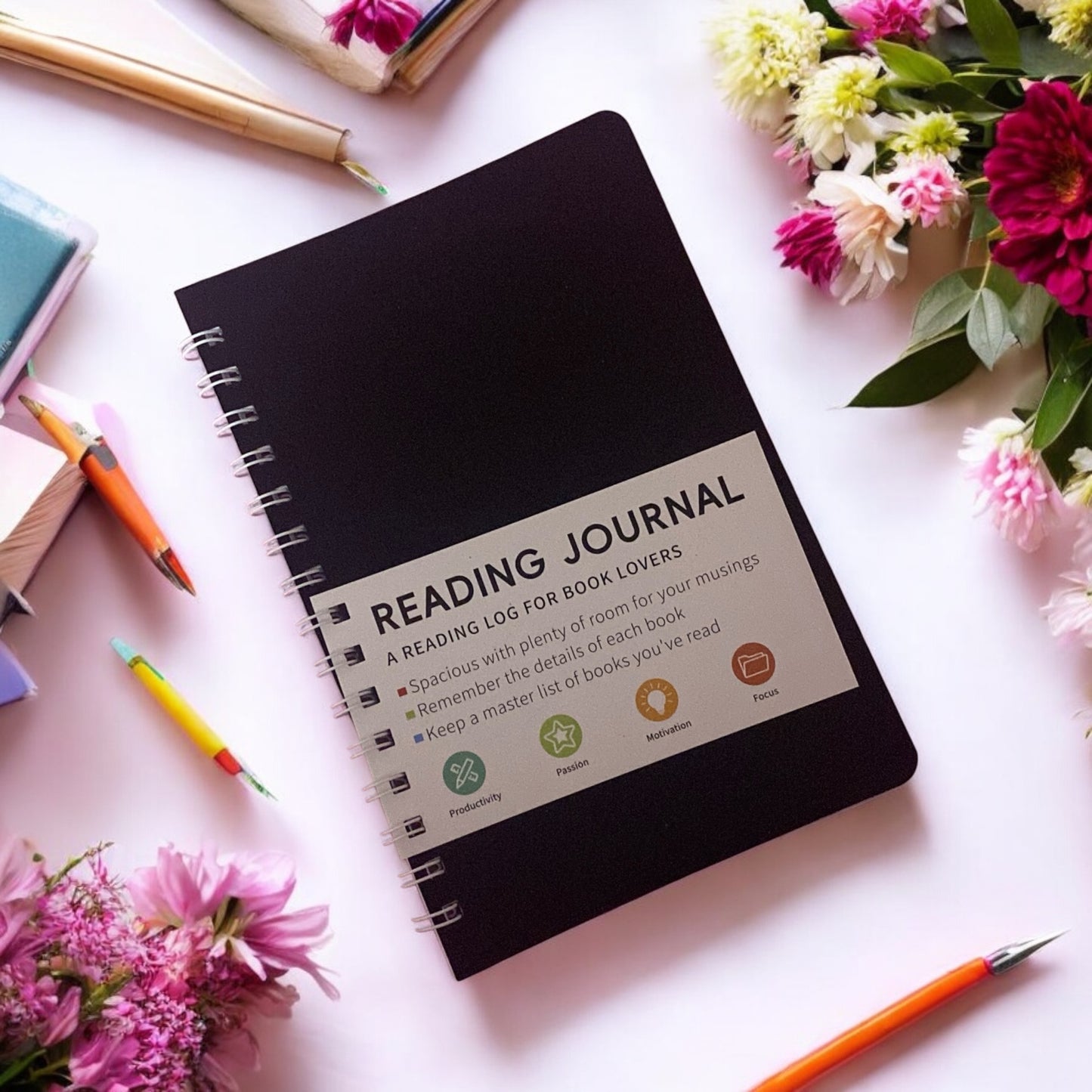 Book Review Journal, Book Tracker, book review journal, Book Lover Gifts