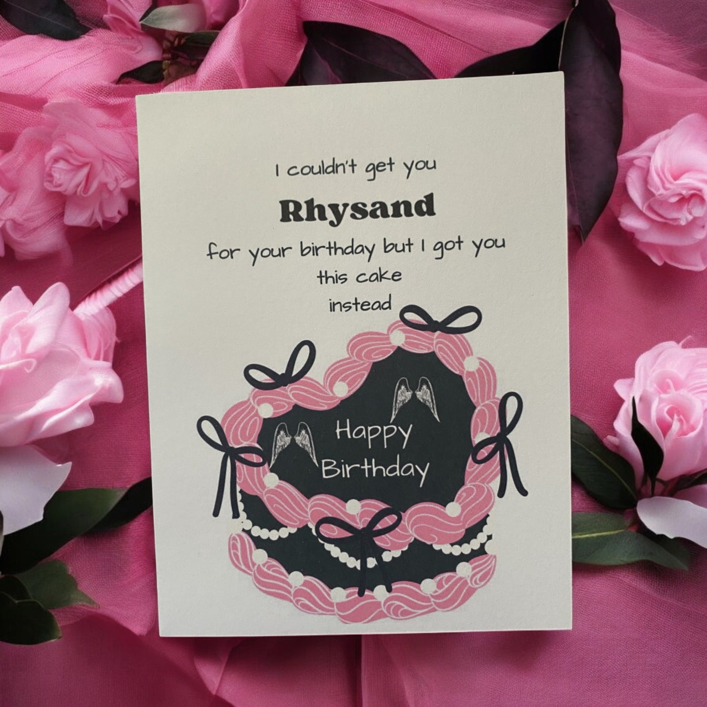 ACOTAR Birthday Card | Rhysand Birthday Card | Bookworm greeting | Bestie Birthday | Bookish Birthday Card |Bat Boys | Velaris | Night Court