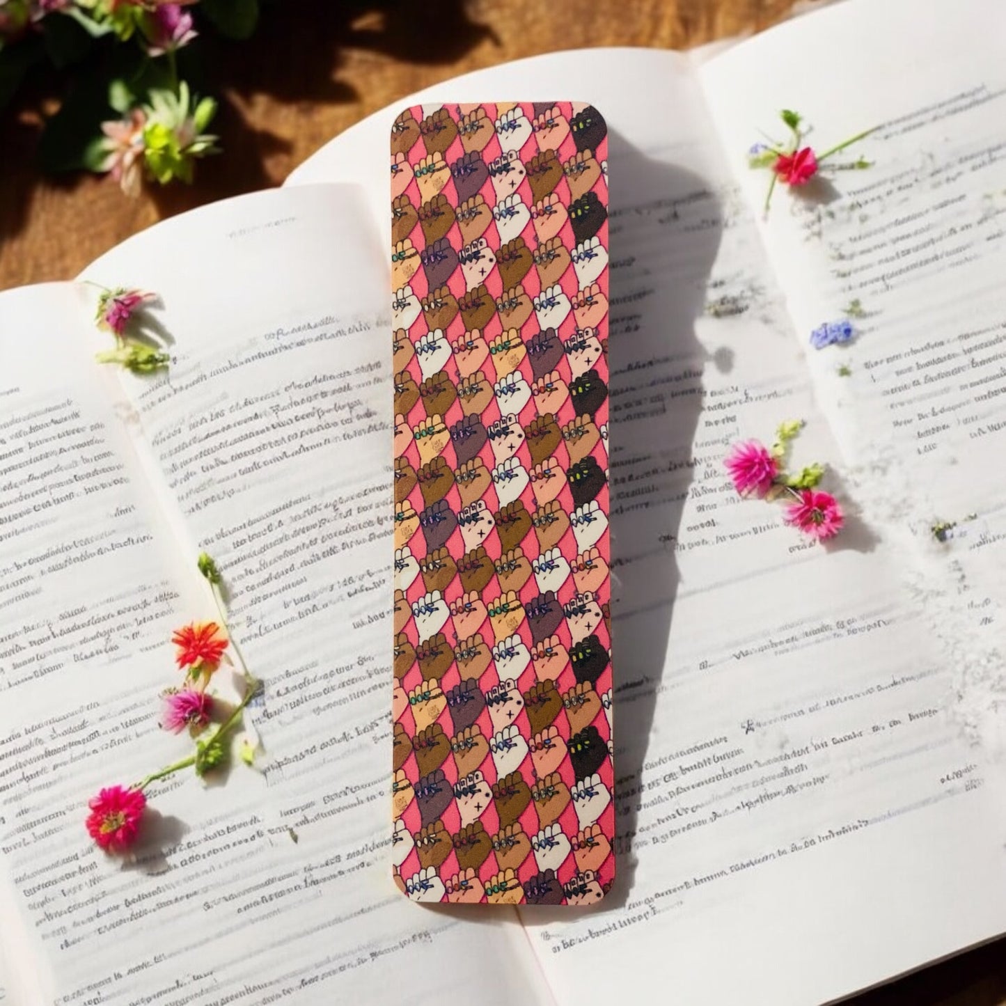 Women right bookmark, Girl Power Equality Feminist Feminism Women Pink, POC women, brown women, black women, me too, my body my choice