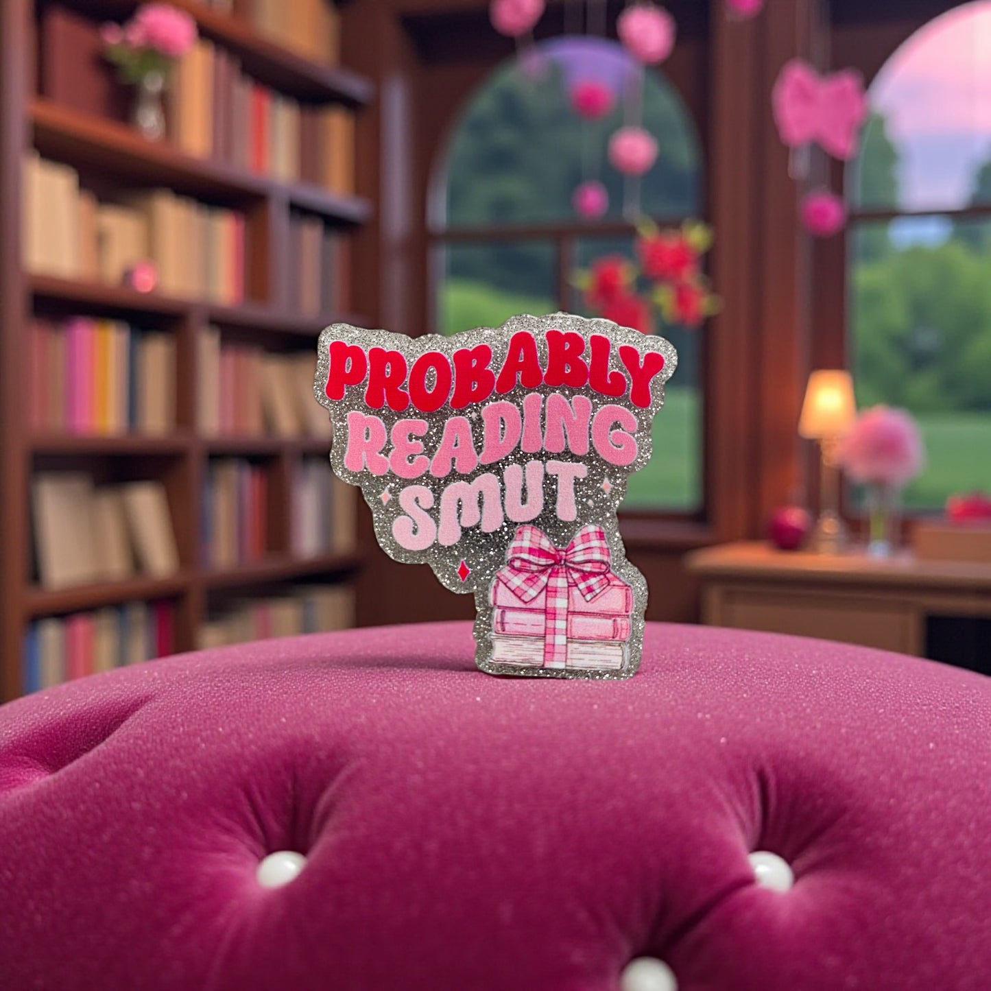 Probably reading Smut Fridge Magnet, Magnet Wall Board, Book Lovers, Romance Book, Bookish Merch, Fantasy Lovers, Romance Lovers, Smut readers