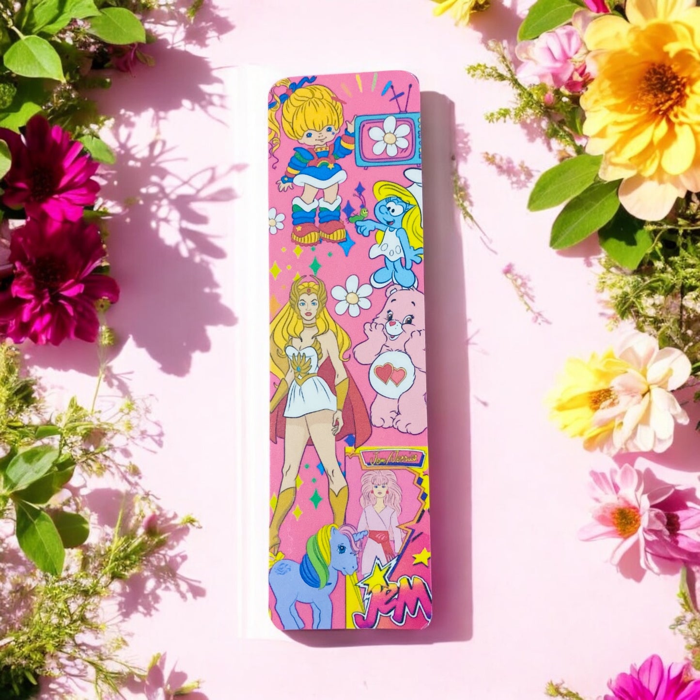 Laminated 80s 90s Childhood Cartoon, Strong Female, warrior, Animated characters, strawberry