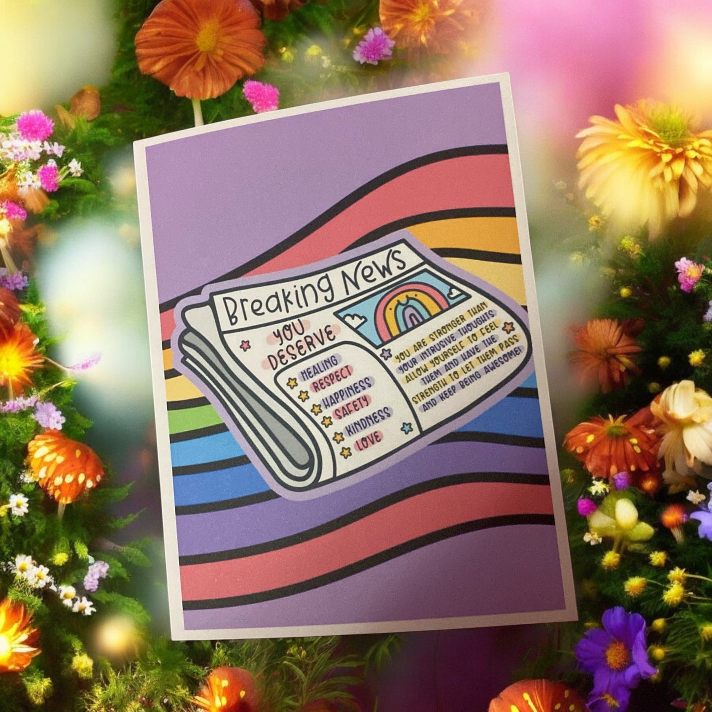 You deserve happiness, Strong Women Affirmation Cards, Cards for sister, mother, best friend, Aunt, Teacher, Women Empowerment, Women Power,