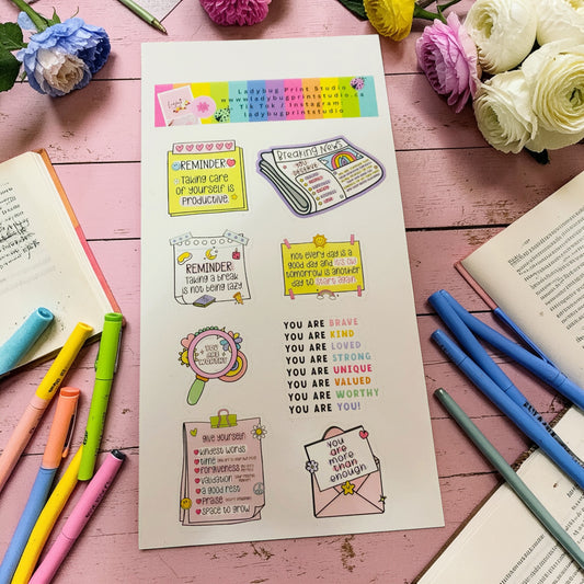 Self Love Sticker Sheet