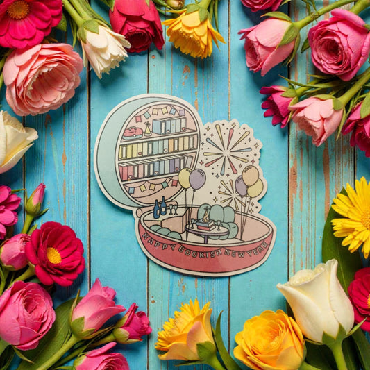 Polly pocket bookish sticker, Bookish sticker, Bookish Merch, Book Library