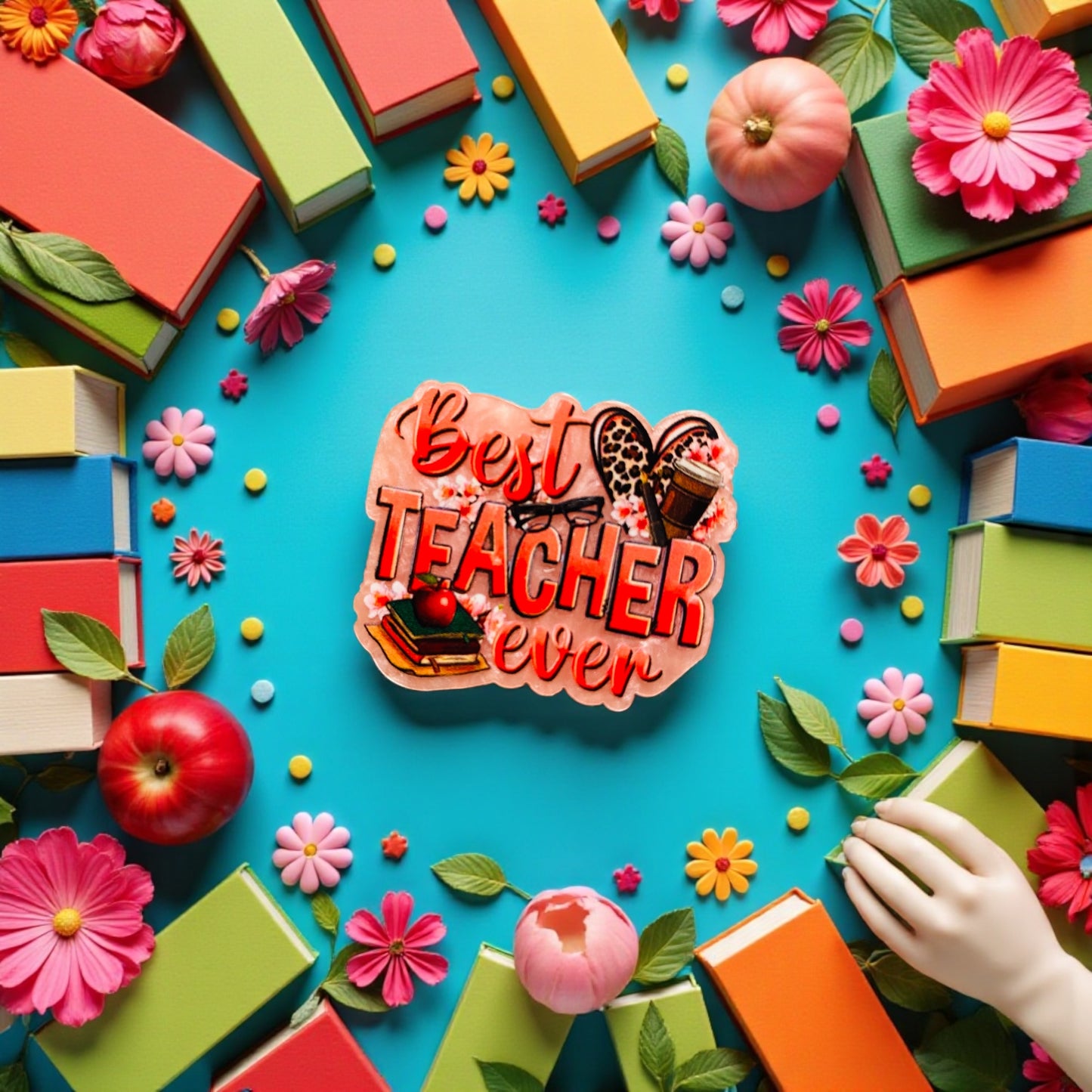 Best Teacher Ever Magnet , Magnet Wall Board, Gift Ideas