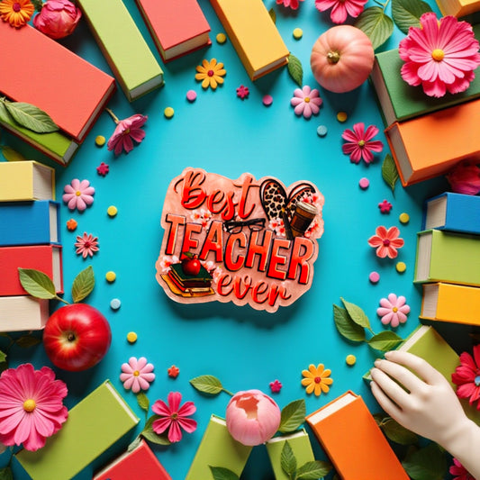 Best Teacher Ever Magnet , Magnet Wall Board, Gift Ideas