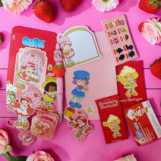 Strawberry Shortcake Junk Journal Kit, Ephemera Kits, Saturday Morning Cartoons, ephemera stickers, ephemera bundle, junk journal ephemera, junk journal supplies, junk journal pages-I’d-701