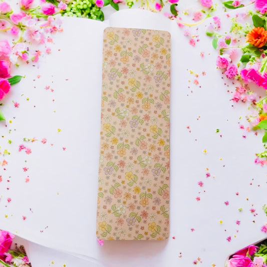 Cute cottagecore floral bookmark, flowers, girly, feminine