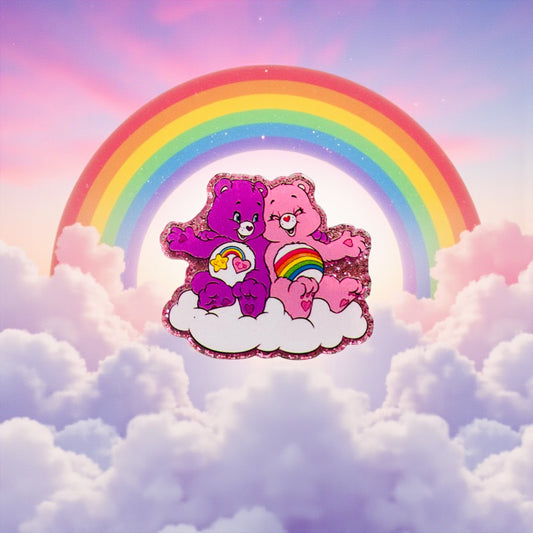 Rainbow Bears Fridge Magnet, Magnet Wall Board